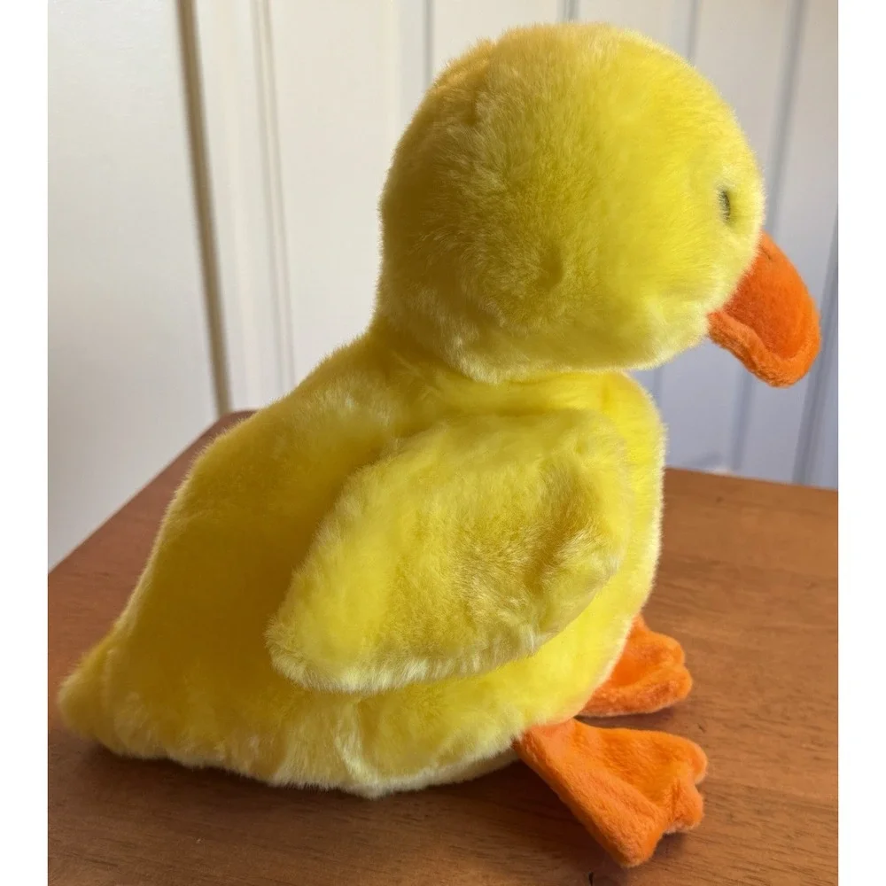 Ty Beanie Buddies 1998 Quackers 9'' Yellow Duck‎ Plush Retired MWMT